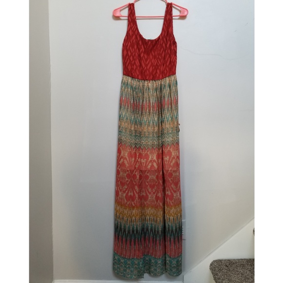 Maurices Dresses & Skirts - Bohemian style Phoenix godess maxi dress